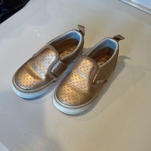 Rose girl Vans size 7 shoes